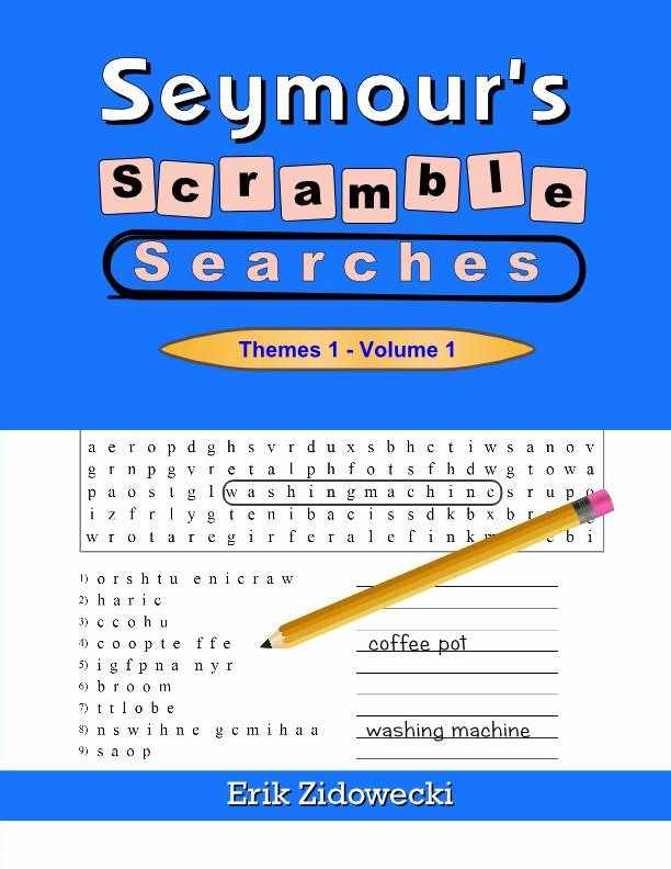 Seymour's Scramble Searches - Themes 1 - Volume 1