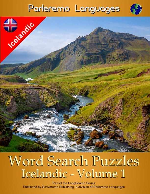 Parleremo Languages Word Search Puzzles Icelandic - Volume 1