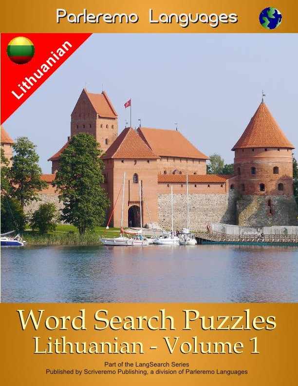 Parleremo Languages Word Search Puzzles Lithuanian - Volume 1