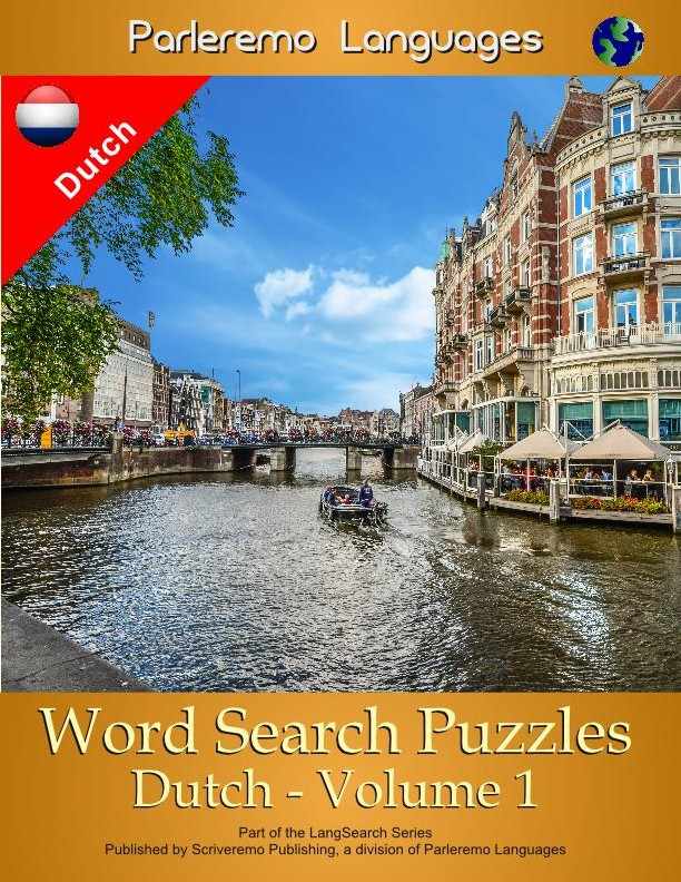 Parleremo Languages Word Search Puzzles Dutch - Volume 1