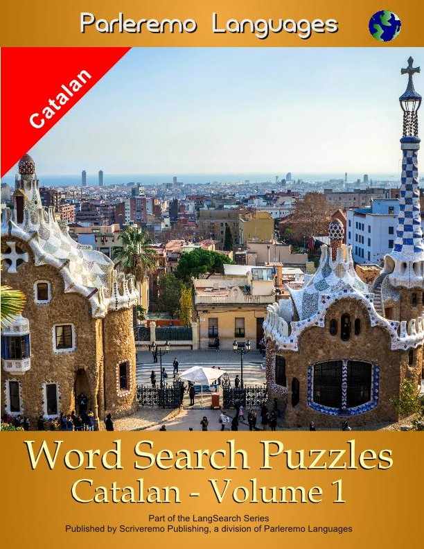 Parleremo Languages Word Search Puzzles Catalan - Volume 1