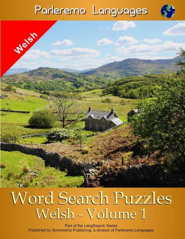 Parleremo Languages Word Search Puzzles Welsh - Volume 1