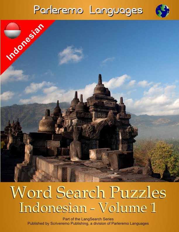 Parleremo Languages Word Search Puzzles Indonesian - Volume 1