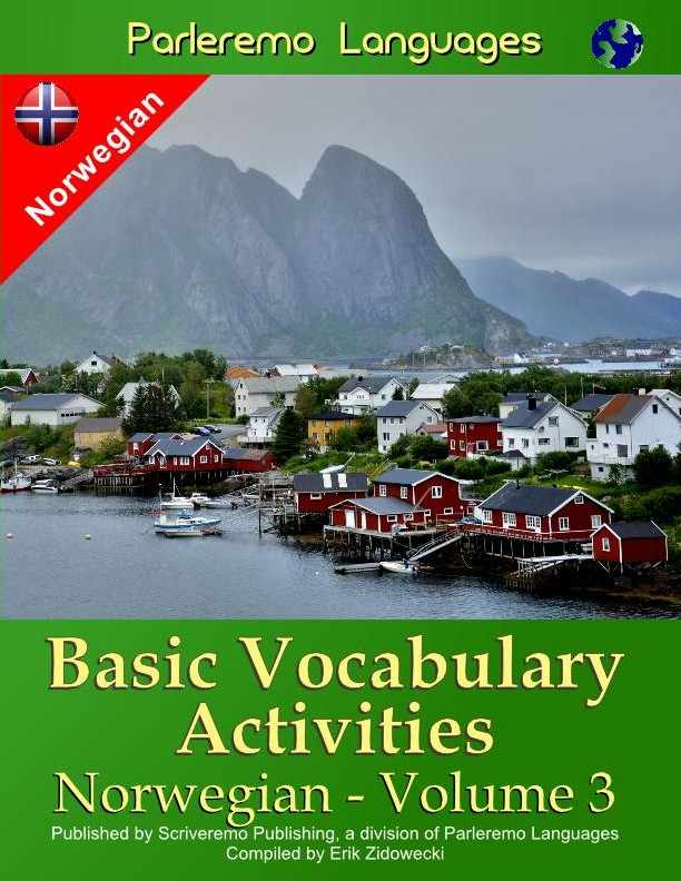 Parleremo Languages Basic Vocabulary Activities Norwegian - Volume 3
