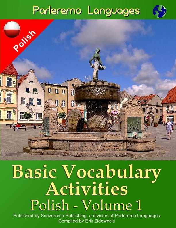 Parleremo Languages Basic Vocabulary Activities Polish - Volume 1