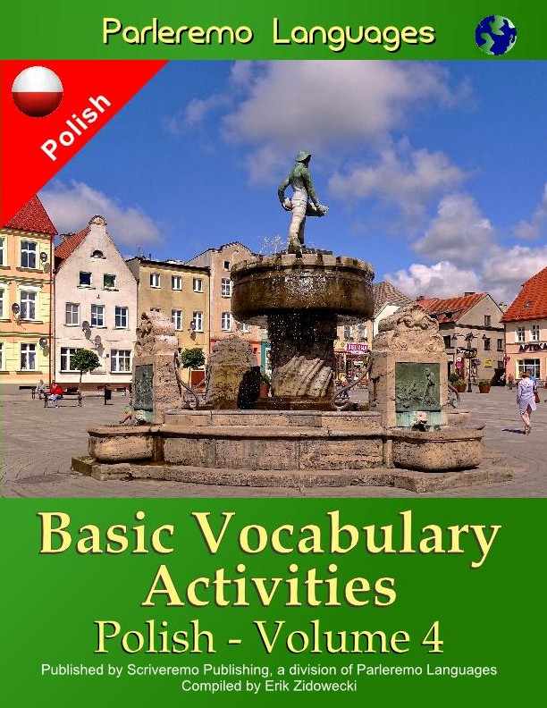 Parleremo Languages Basic Vocabulary Activities Polish - Volume 4