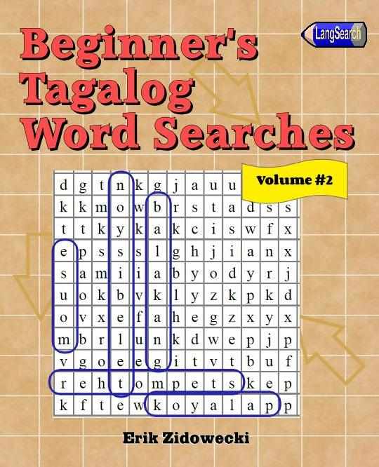 Beginner's Tagalog Word Searches - Volume 2